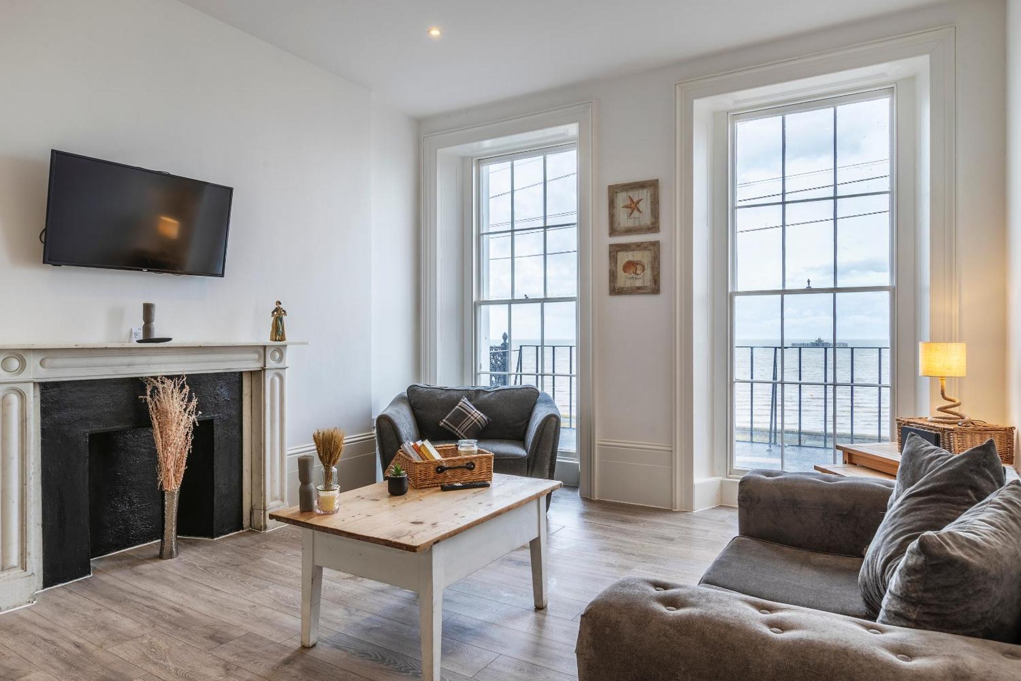 Seaside Serenity: Stylish Sea View Apartments In Herne Bay Dış mekan fotoğraf